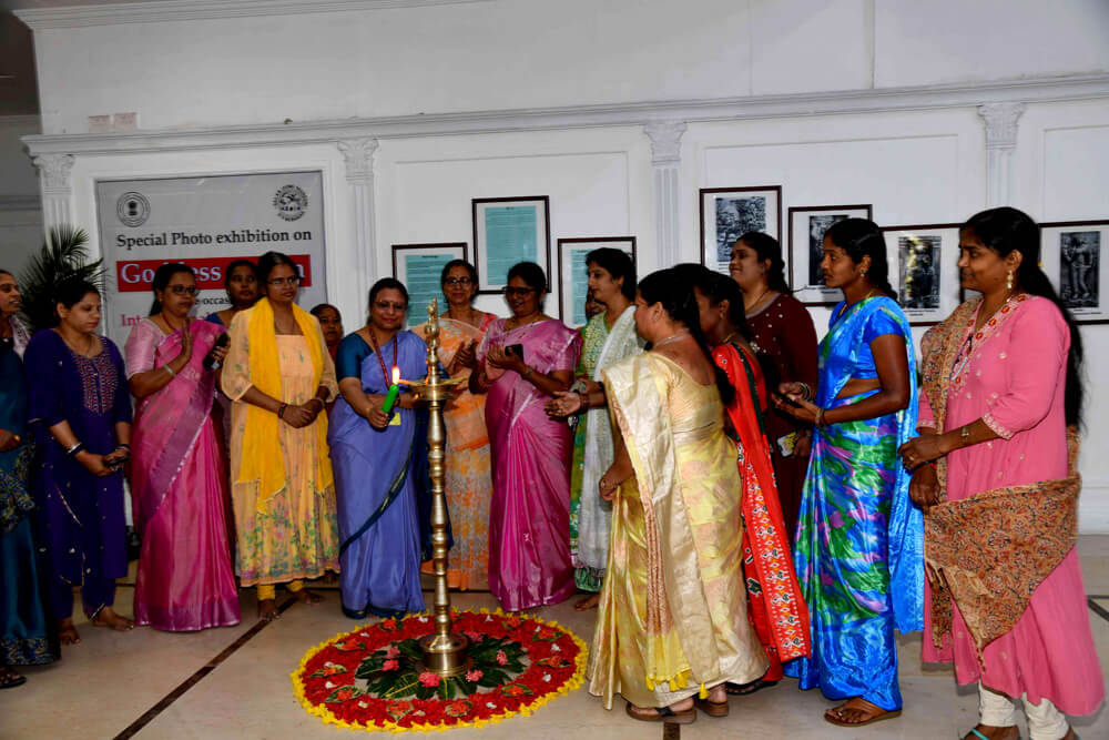 Spl Photo Exhibition Goddess Ganga Women's Day