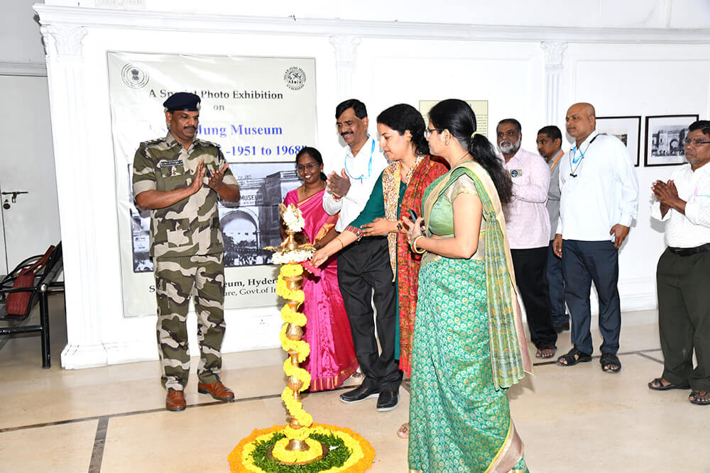Spl Photo Exhibition Salar Jung Museum at Dewan Deodi 1951 to 1968